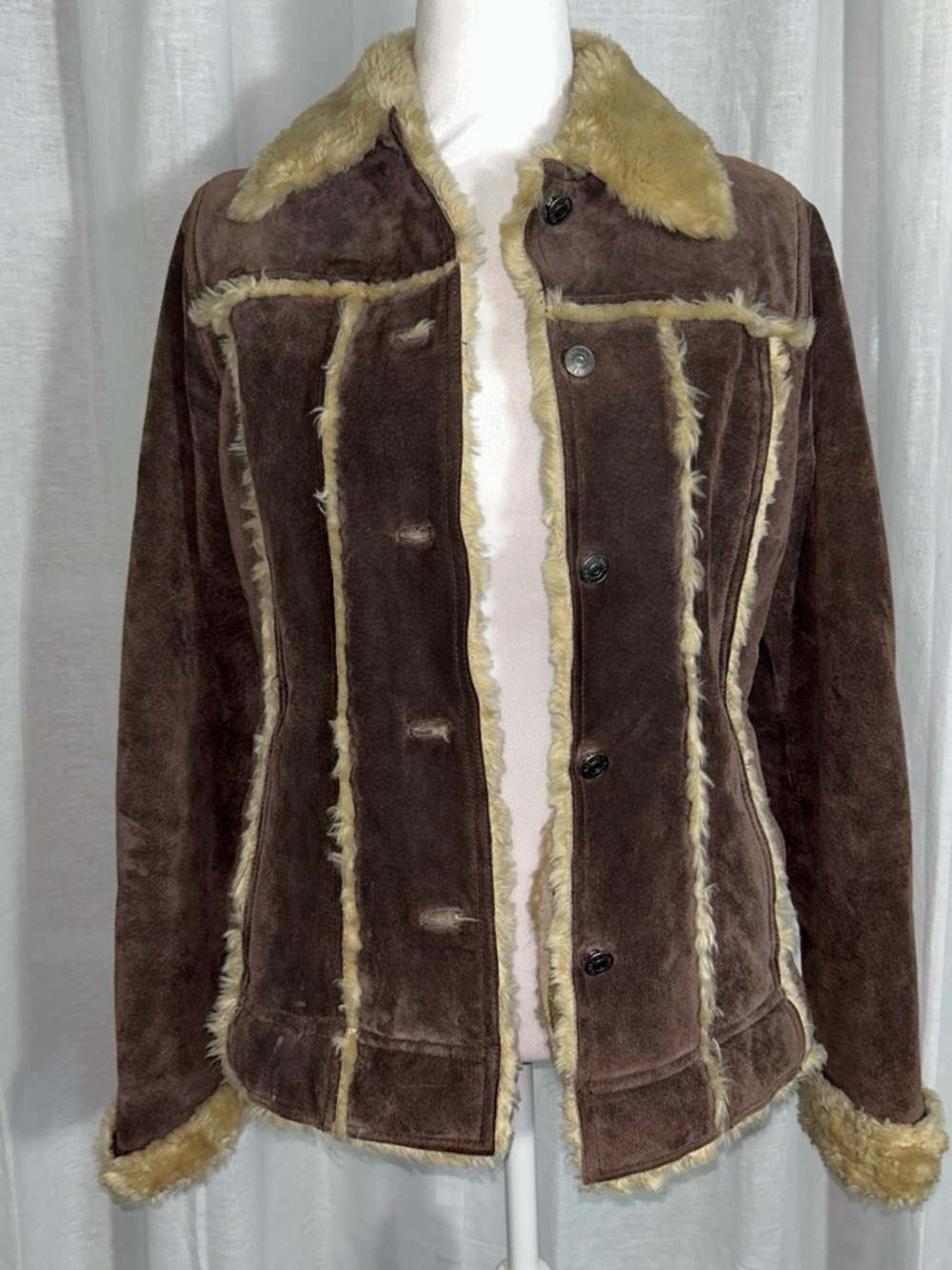 Vintage | Wilsons | Maxima | Late 90’s | Brown Rancher style suede jacket